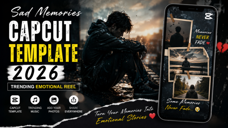 Sad Memories CapCut Template 2026 | Trending Emotional Reel