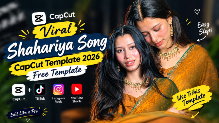 Viral Shahariya Song CapCut Template 2026 | Free Template